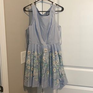 Lauren Conrad Blue Dress